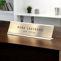Elegante moderne Executive Gold Professional