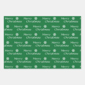 Elegante Moderne Fa. La La La Geschenkpapier Set (Vorderseite 2)