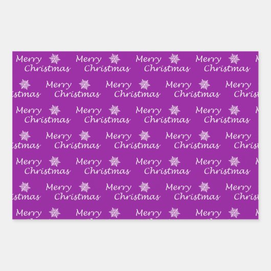 Elegante Moderne Fa. La La La Geschenkpapier Set (Vorderseite 2)