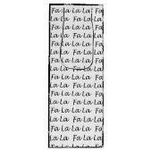 Elegante Moderne Fa. La La La Geschenktüte Für Weinflaschen (Vorderseite)