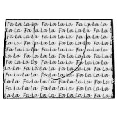 Elegante Moderne Fa. La La La Große Geschenktüte (Vorderseite)