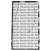 Elegante Moderne Fa. La La La Kleine Geschenktüte (Vorderseite)