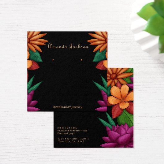 Elegante, moderne, farbenfrohe Blume