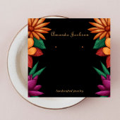 Elegante, moderne, farbenfrohe Blume