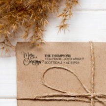 Elegante Moderne frohe Weihnachtsfamilie