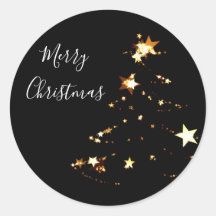 elegante moderne frohe Weihnachtsgolden-Sterne