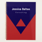 Elegante, moderne Führungskraft Planer (Vorderseite)