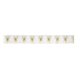 Elegante moderne Gänseblümchen-Blume Satinband
