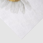 Elegante moderne Gänseblümchen-Blume Seidenpapier (Detail)
