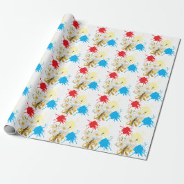 Elegante moderne Gänseblume Geschenkpapier