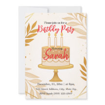 elegante, moderne Geburtstagsparty