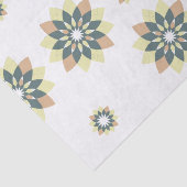 Elegante moderne geometrische Sternenbursts Seidenpapier (Ausschnitt)