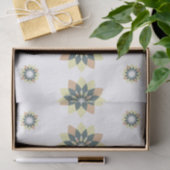 Elegante moderne geometrische Sternenbursts Seidenpapier (Geschenk)