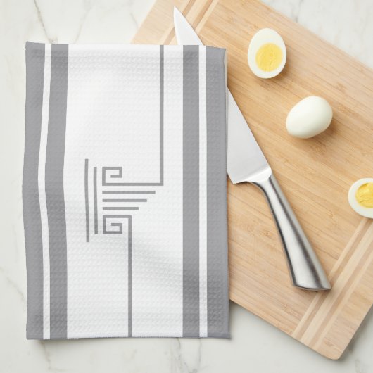 Elegante Moderne Geschirrtuch (Viertel Falte)