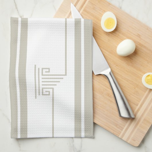 Elegante Moderne Geschirrtuch (Viertel Falte)