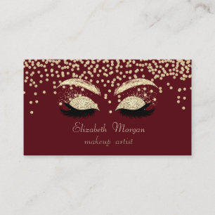 Elegante moderne glänzende Diamanten-Glitter-Kunst Visitenkarte