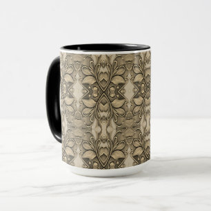 Elegante Moderne Gold dekorative Tasse