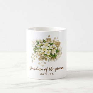 Elegante, moderne Goldblütenpracht Kaffeetasse