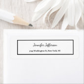 Elegante moderne Handschrift Schlicht Beruflich (Insitu)