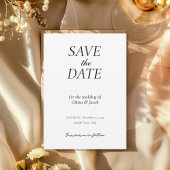 Elegante moderne Hochzeiten retten das Datum Save The Date