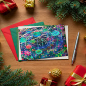 Elegante Moderne Hoffnung Hübsche Weihnachtsschmuc Karte