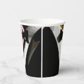 Elegante moderne Homosexuelle Hochzeit Pappbecher (Rechts)