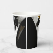 Elegante moderne Homosexuelle Hochzeit Pappbecher (Rechts)