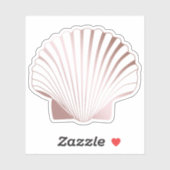 Elegante moderne hübsche Rose Goldmedaille Aufkleber (Blatt)