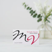 Elegante/moderne Innenarchitektur-Visitenkarten Visitenkarte (Stehend Vorderseite)