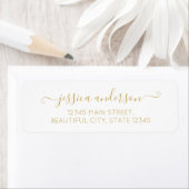 Elegante moderne Kalligrafie Script Classic Gold (Insitu)