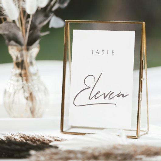 Elegante moderne kalligraphische Hochzeitsszenarie