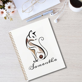 Elegante moderne Kitty Cat, Cat Mama, Abstrakte Cu Planer