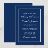 Elegante Moderne Klassische Hochzeit