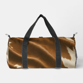 Elegante moderne Kuh Imitate Leather Collection Duffle Bag