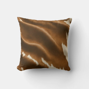 Elegante moderne Kuh Imitate Leather Collection Kissen