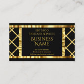 Elegante Moderne Kunst, Dichtung und Musik Visitenkarte (Vorderseite)