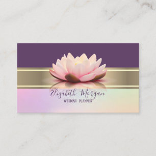 Elegante Moderne Kunst, Dichtung und Musik Visitenkarte