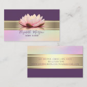 Elegante Moderne Kunst, Dichtung und Musik Visitenkarte (Vorne/Hinten)