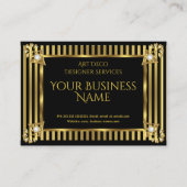 Elegante Moderne Kunst, Dichtung und Musik Visitenkarte (Vorderseite)