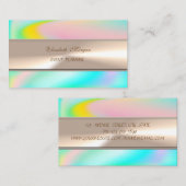 Elegante Moderne Luxus Berufliche Farben Visitenkarte (Vorne/Hinten)