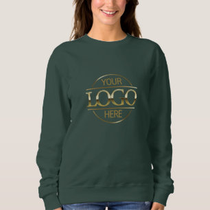 Elegante, moderne Markenprodukte, dunkelgrüne Mita Sweatshirt