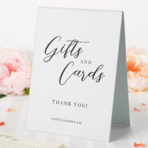 Elegante moderne Minimalistische Hochzeitsgeschenk