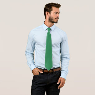 Elegante moderne Minimalistische Meeresgrün-Farbe Krawatte