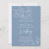 Elegante moderne minimalistische Skriptkalligraphi Einladung (Vorderseite)