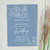 Elegante moderne minimalistische Skriptkalligraphi Einladung