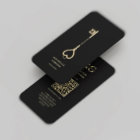 Elegante moderne Monogram-Berufliche Imitat Gold