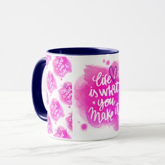 Elegante moderne Motivation Beste populäre Botscha Tasse (Vorderseite Links)
