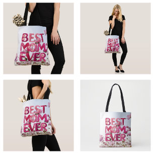 Elegante moderne Mutter Beste Mama aller Zeiten Ro Tasche
