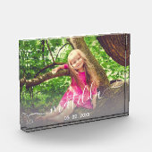 Elegante moderne niedliche Mädchenname & Foto (Links)