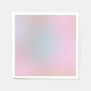 Elegante moderne Pastellfarben abstrakte Kunst Serviette